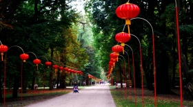 Łazienkowski Park in Warsaw